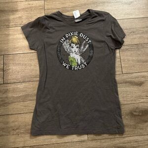 Size small Disney Tinker Bell “In Pixie Dust We Trust” Women’s T-shirt.